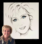 Nicole - portret in opdracht (sold)